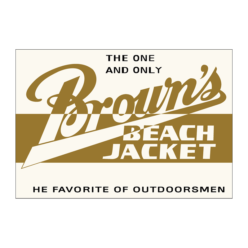 BROWN'S BEACH JACKET